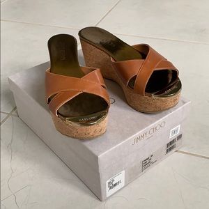 Jimmy Choo PRIMA SANDAL (NEVER WORN)